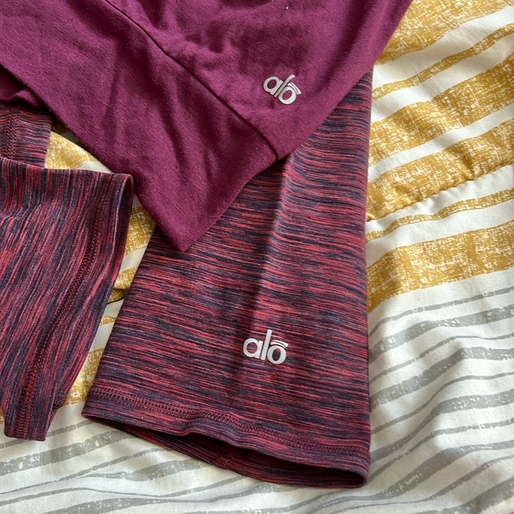 Alo Yoga set Alo Yoga leggings and top